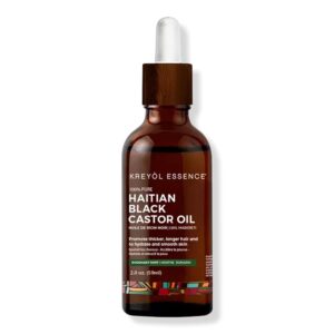 Haitian Black Castor Oil for Skin and Hair - Rosemary Mint - By Kreyol Essence